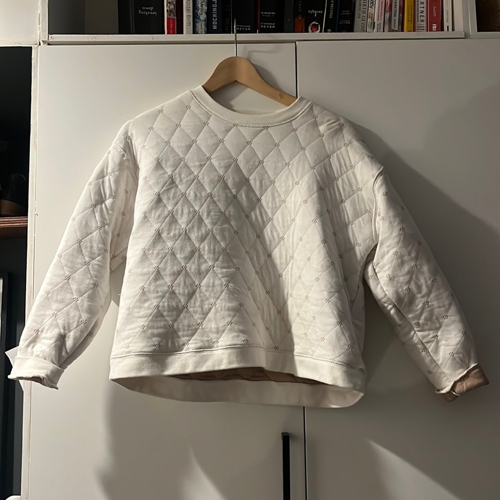 Madewell Quilted Sweater